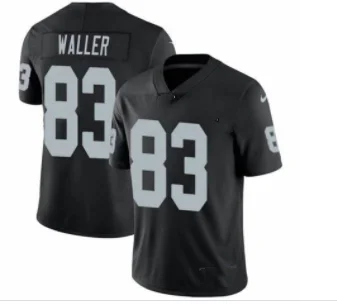 2022 Wholesale Las Vegas #4 Carr #98 #83 Waller Embroidery Stitched American Football Jerseys Top Shirts