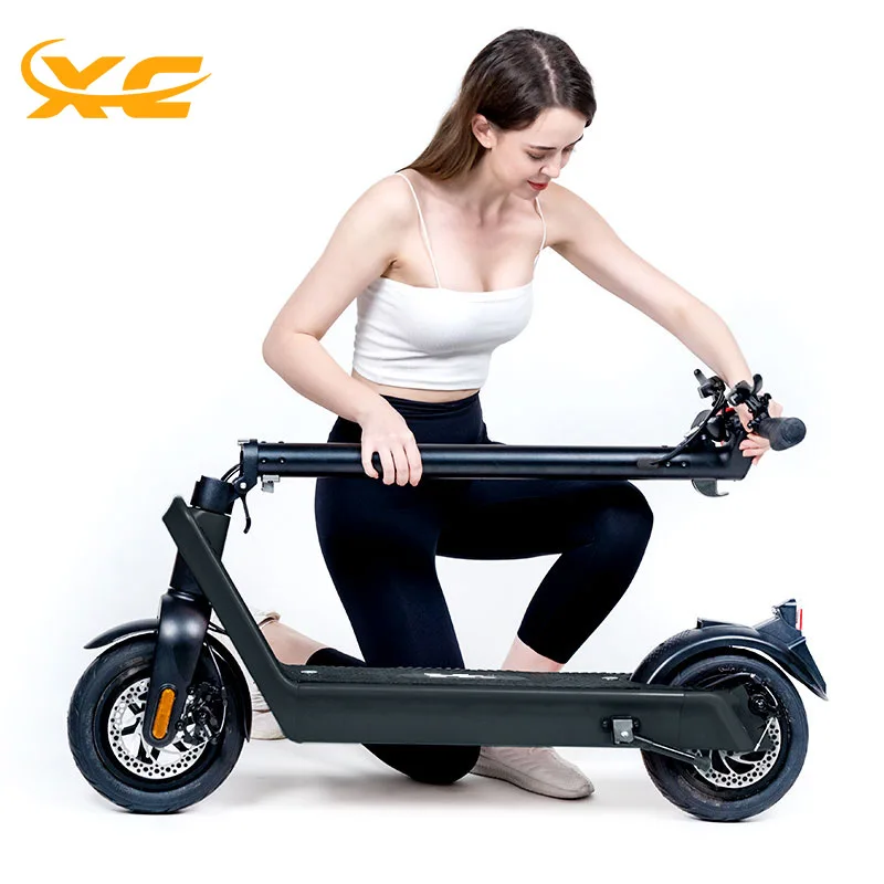 XC x9 pro max Aluminum escooter Long Range Elektrik Scooter 1000w Electric Scooter Fast Powerful Adult 10inch electric scooter