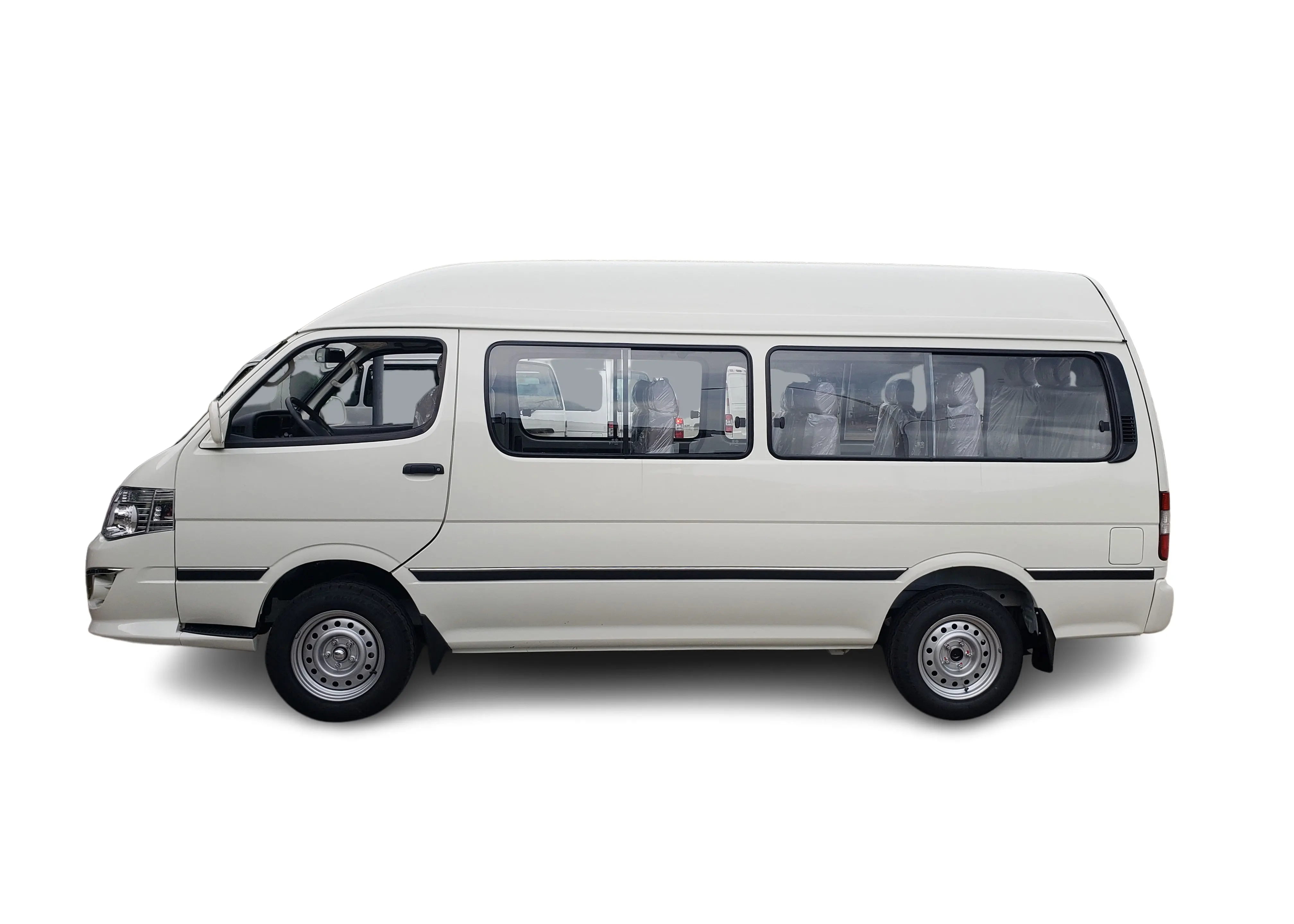 Stylish face diesel engine bus high power 2.7L turbocharged 9-17 seats mini bus 5m city bus