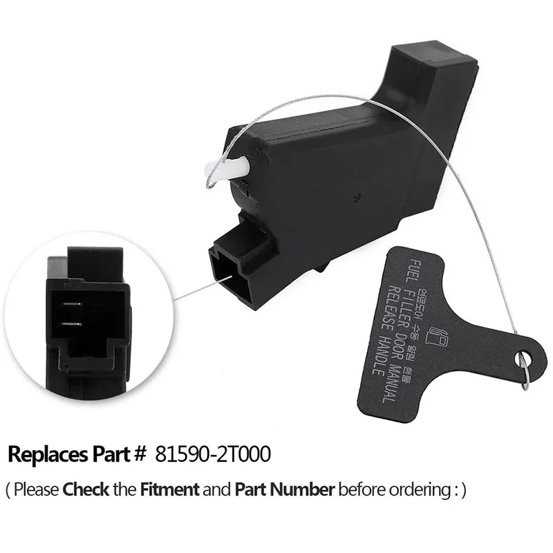 81590-2T000 Fuel Filler Door Release Opener Actuator For Kia Optima 2011-2020