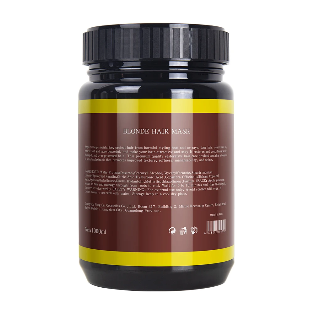 In Stock Wholesale 1000g Nourished Hot Selling Organic MEIDU Private Label Repair Treatments Hair Mask