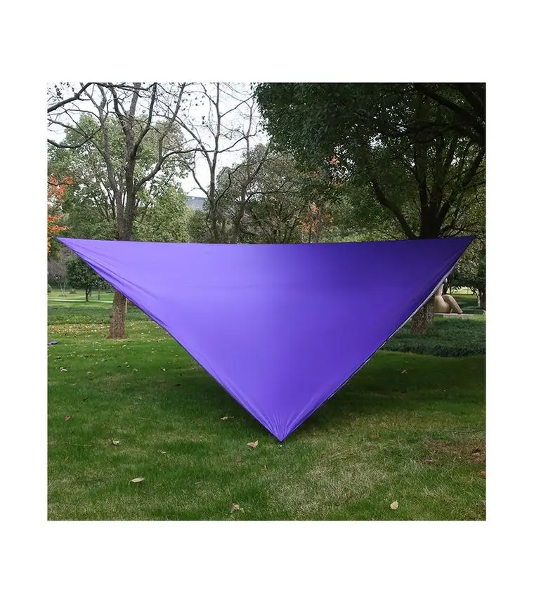 
High-strength compact camping portable waterproof hammock tent triangle tarp canopy 