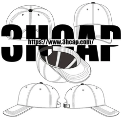 Спроектируйте свой собственный высококачественный 6-панельный спортивный модный головной убор с пользовательским логотипом Бейсболки Головные уборы