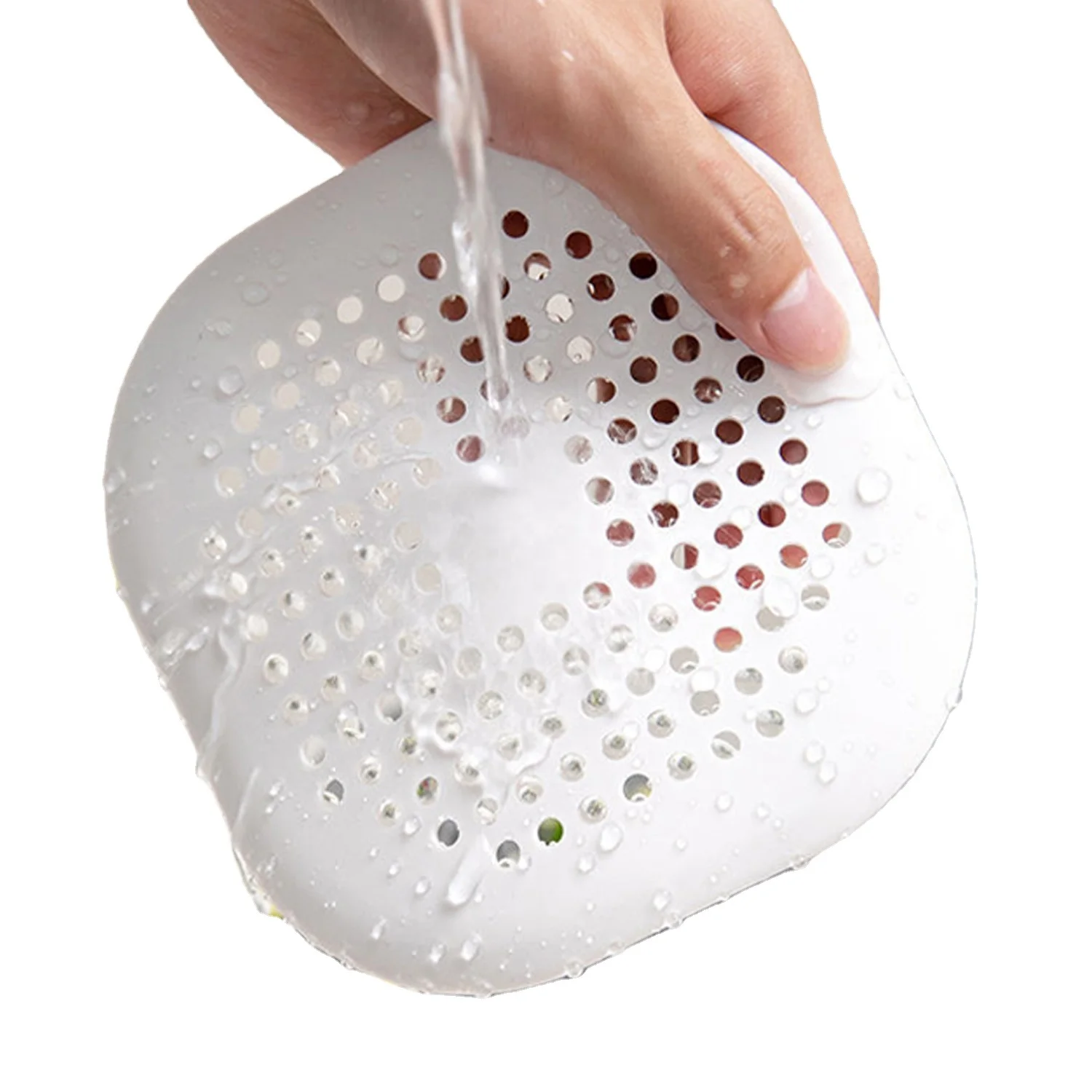Kitchen Sink Anti Clogging Silicone Floor Drain Cover And Bathroom Sewer Outlet Hair Filter Mesh