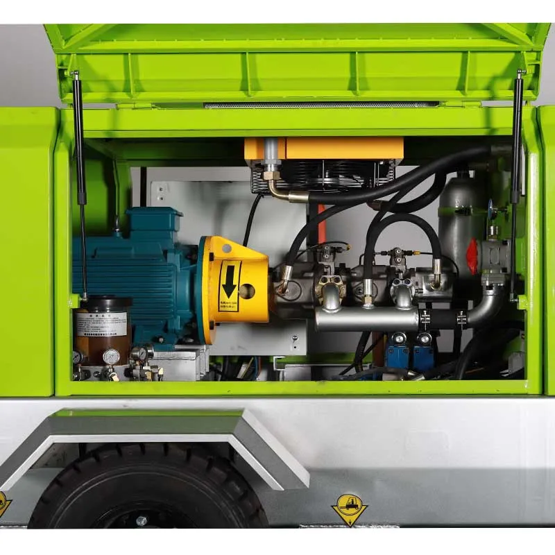 Small portable concrete pump for secondary structural column pump machinery electric diesel engine concrete pump