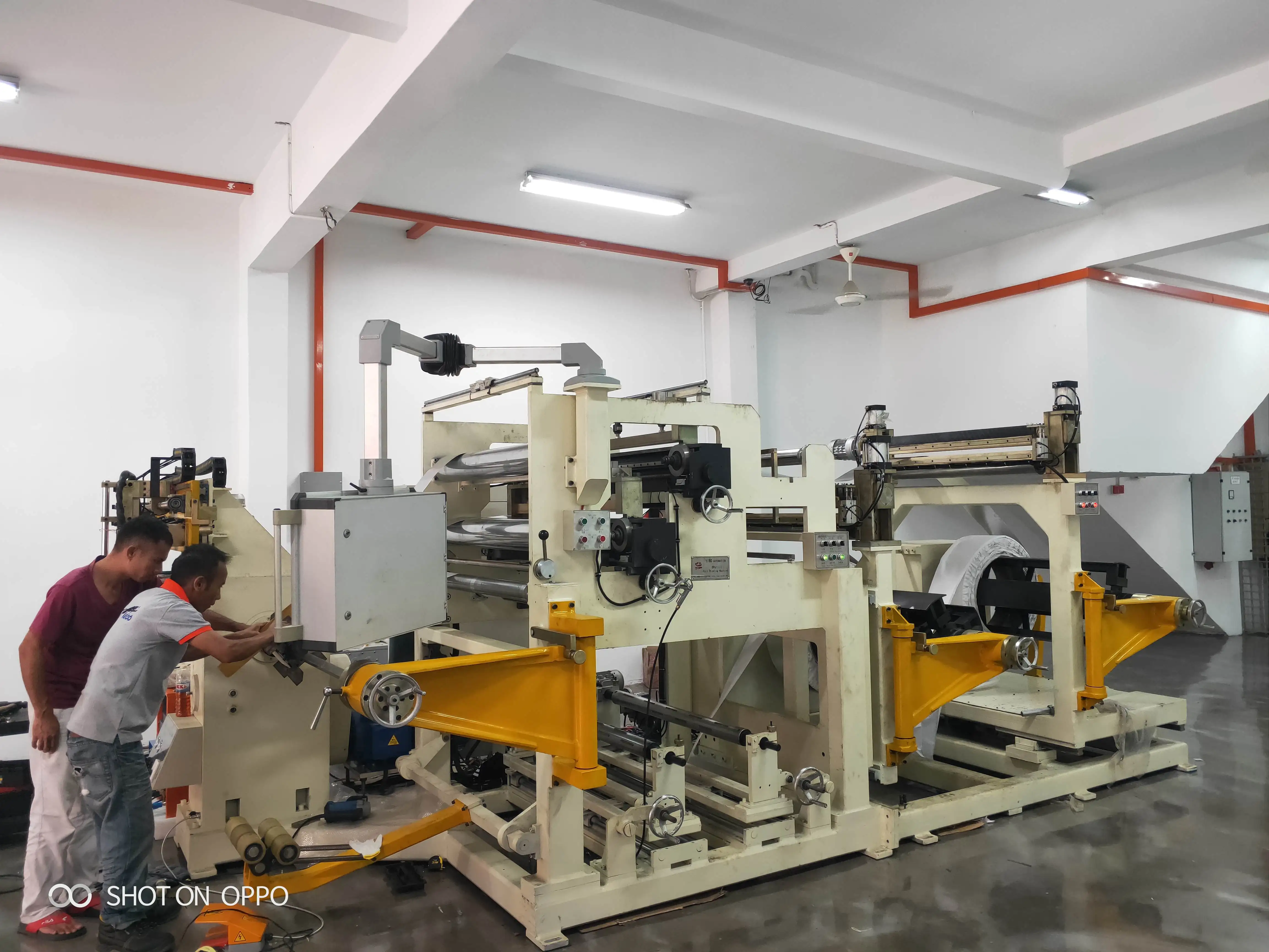BRJ-1000-2 Automatic Double Layers Copper Strip Winder Foil Winding Machine for Transformer LV Coil Manufacturing
