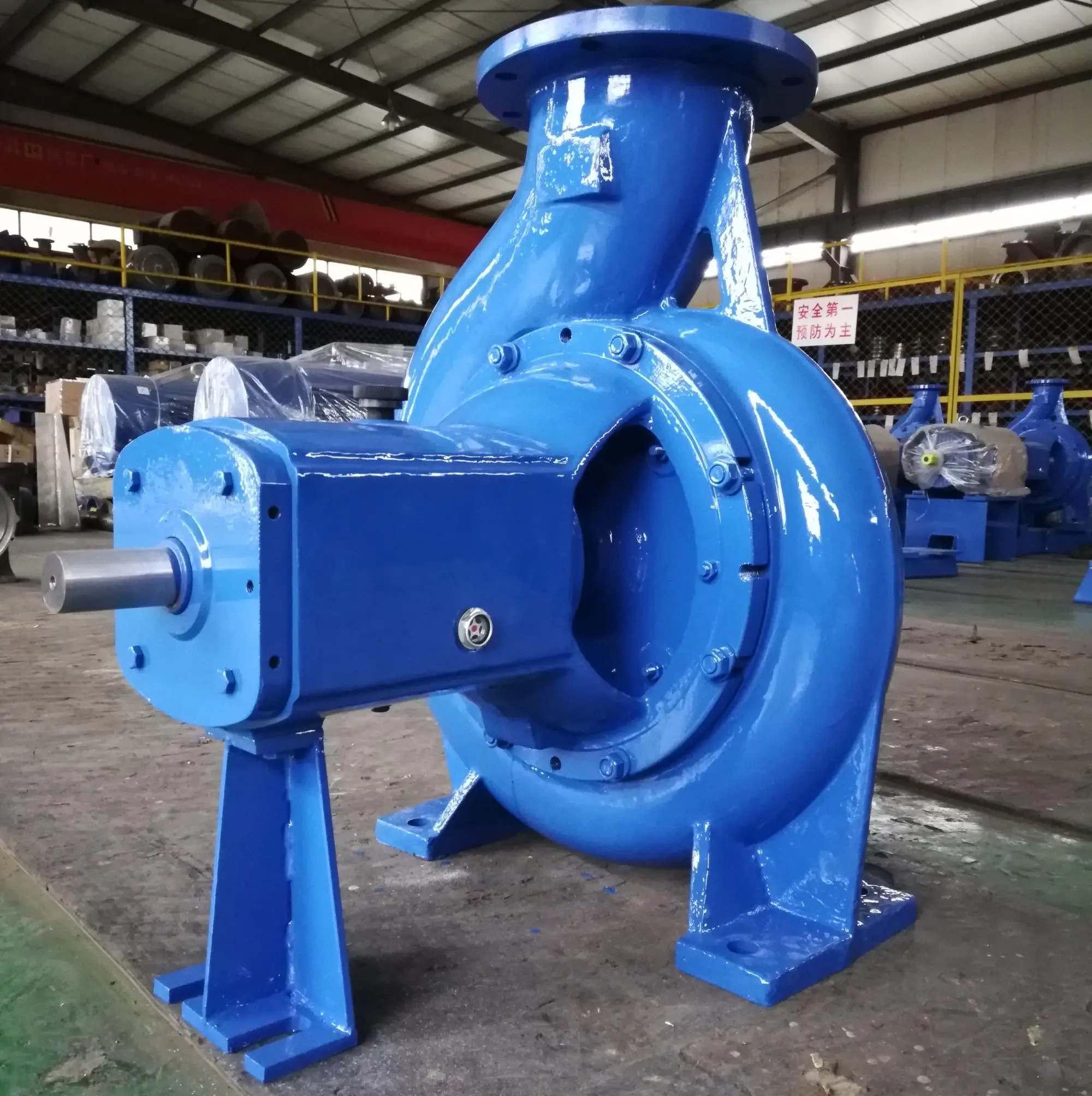 
Single-stage semi open impeller single mechanical sealing suction pumps 