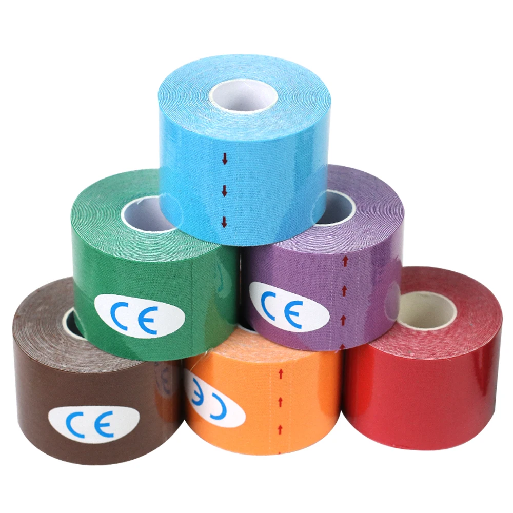 Высококачественная спортивная футбольная лента для лица водонепроницаемая скалолазания оптовая продажа Кинезиология защиты спорта