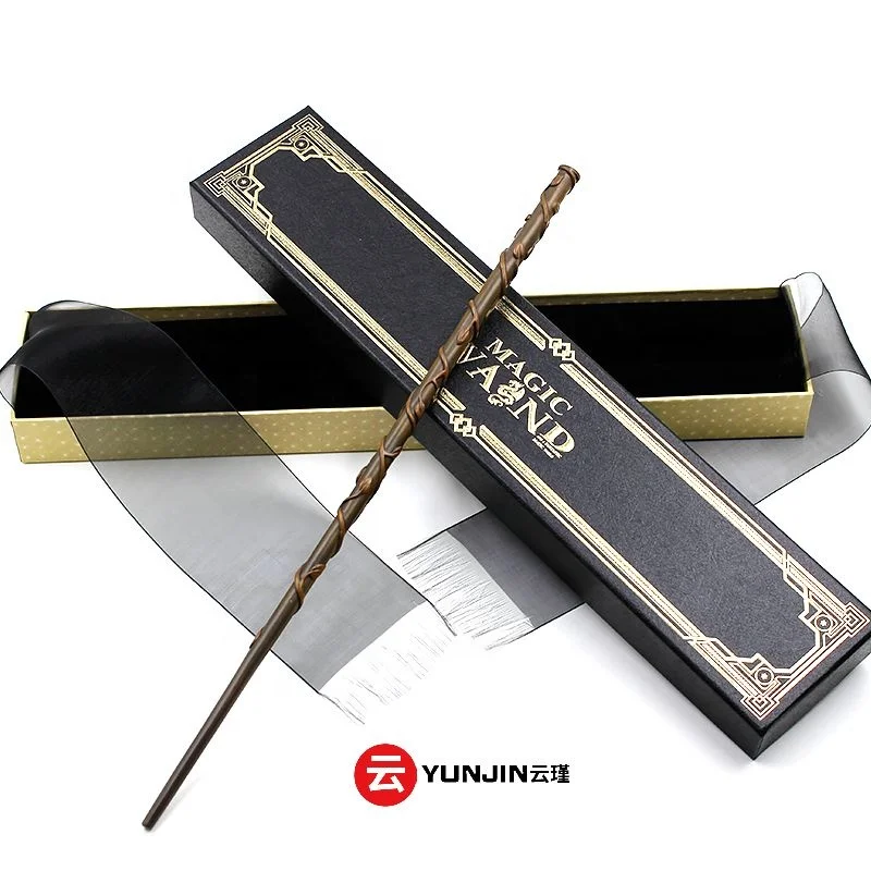 
DHL Free Shipping 3-6 business days to door Magic Wand Harry Hermione Ron Potter with Beautiful black magic wand box 