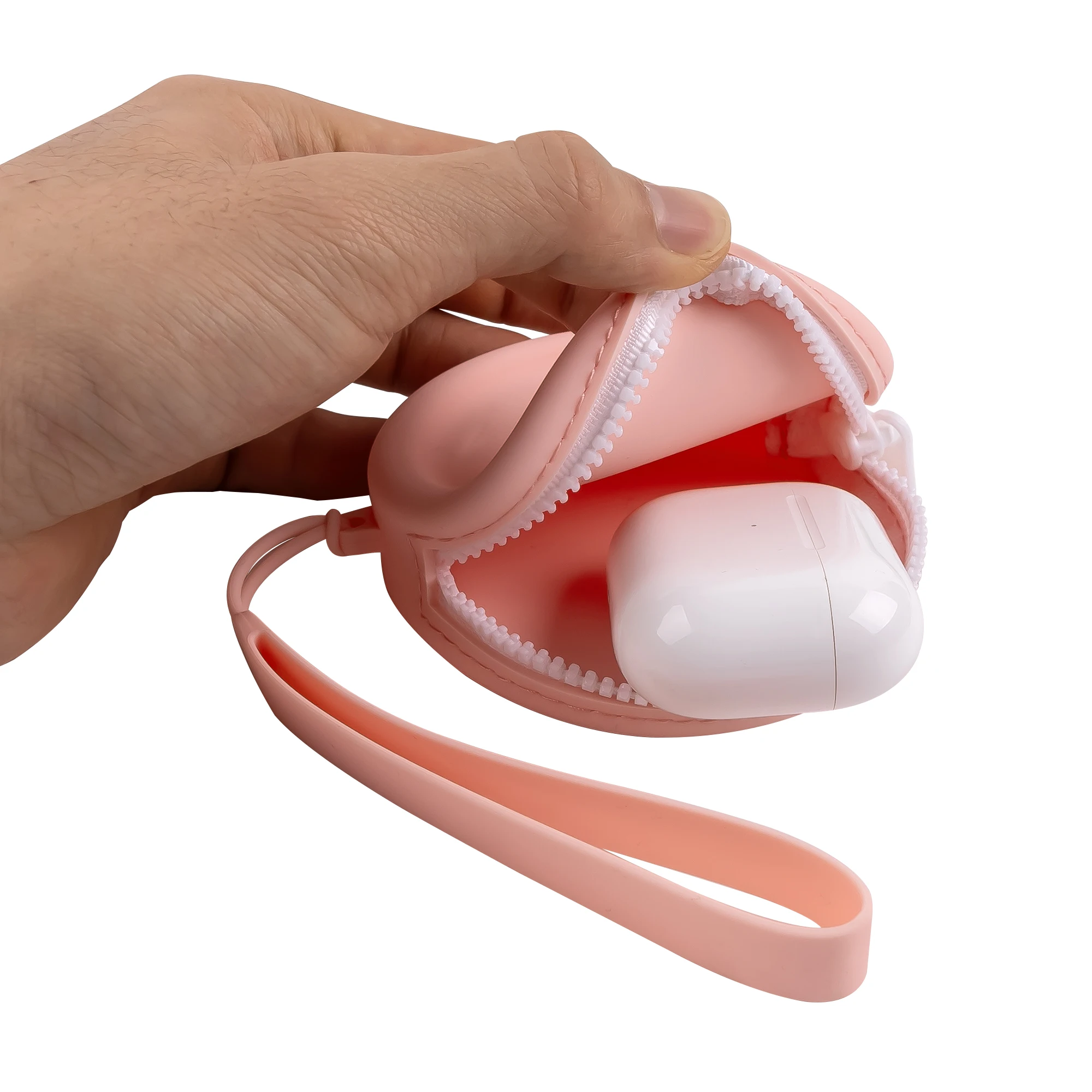 Силиконовый маленький мешочек для детей премиум-класса Эко-друг силиконовый материал с петлей легко носить собой