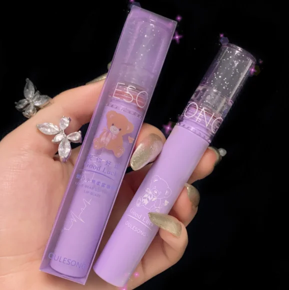 Both Lips And Cheeks Moisturize Longlasting Use Lip Gloss Stick to Skin Solid Color