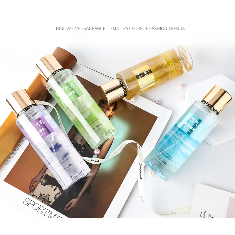 250ml  body mist fine fragrance women luxury designer perfume splash