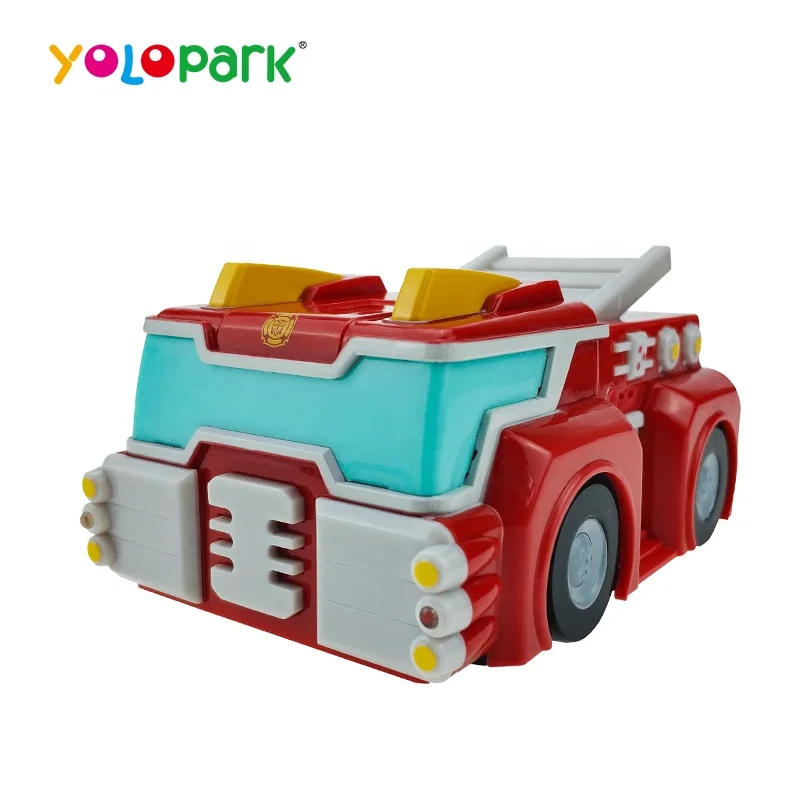 Rescue Bots - 12CM Heatwave Friction Car- Transformers toys