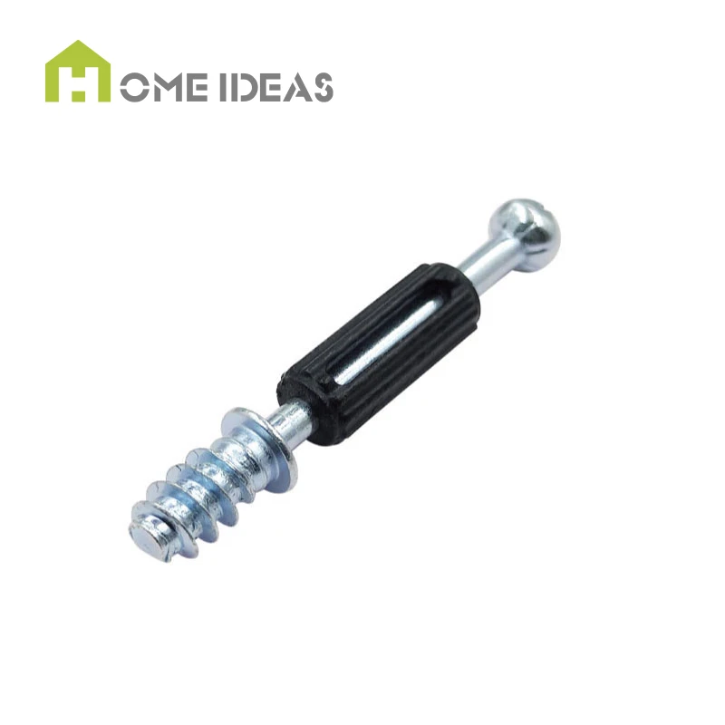 High Quality Hardware Connector Cam Lock Screw Plastic Screw Dowels Furniture Fasteners For Cabinet