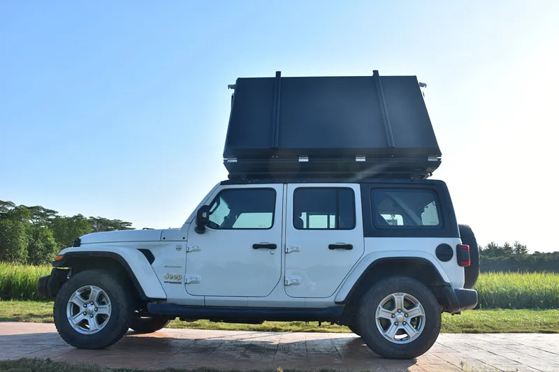 4x4 Car Foldable Outdoor Aluminum hardshell roof top tent car roof tent