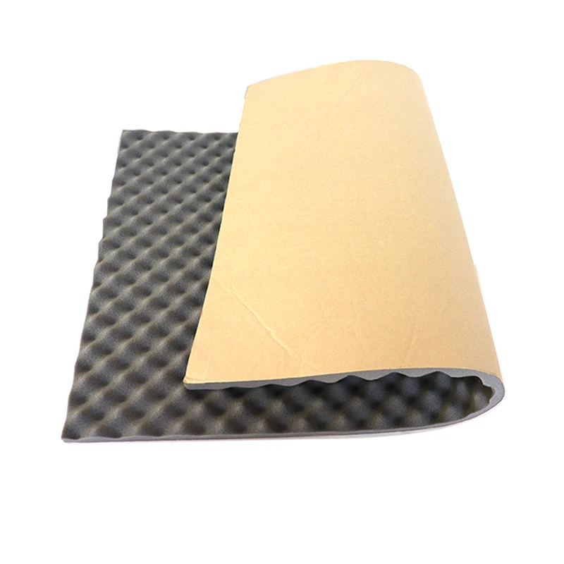 Car sound insulation cotton gray self-adhesive soundproof acoustic foam