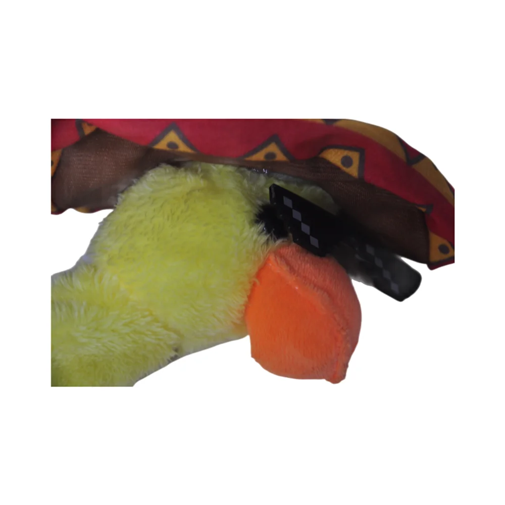 Funny Clothes Twist And Swing Electric Yellow Plush Talking Duck Toys