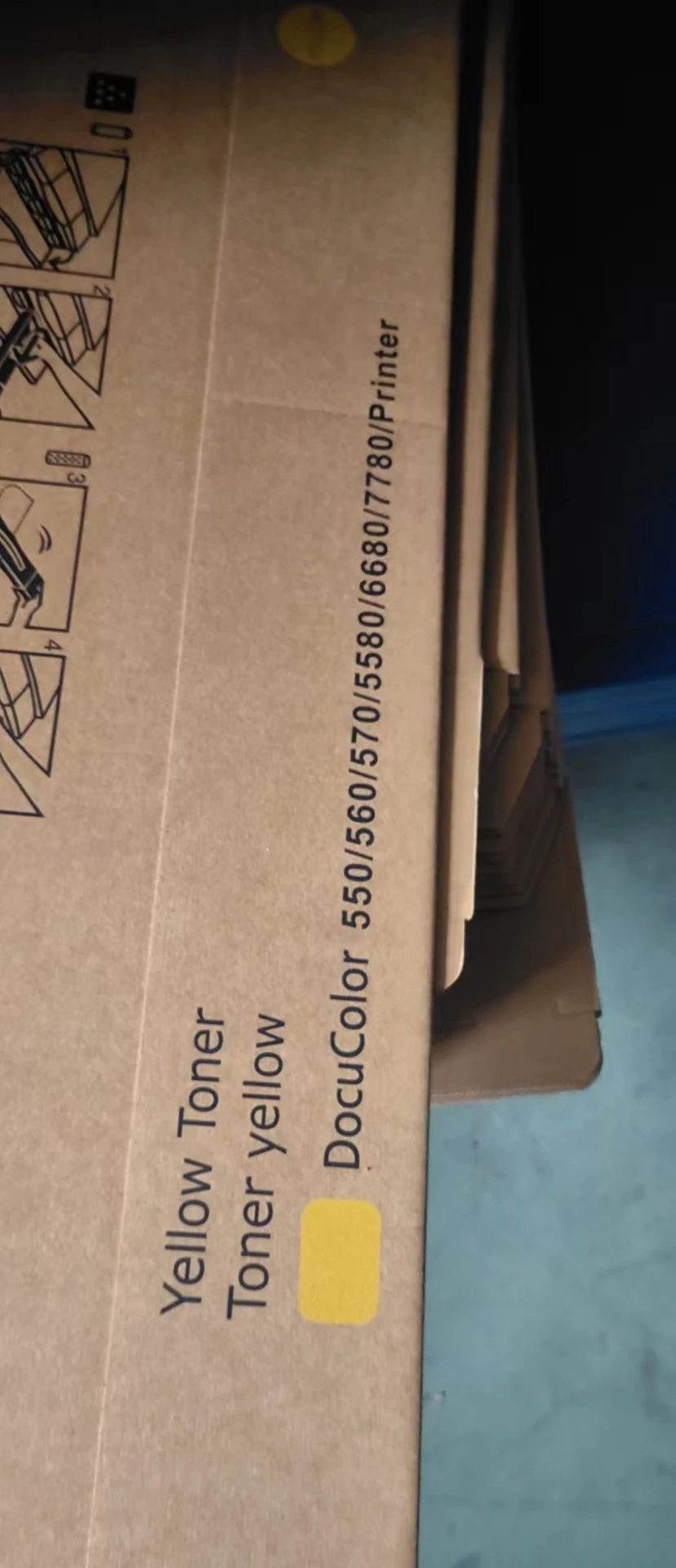 Тонер для docucolor 550/560/570/5580/6680/77800 принтера