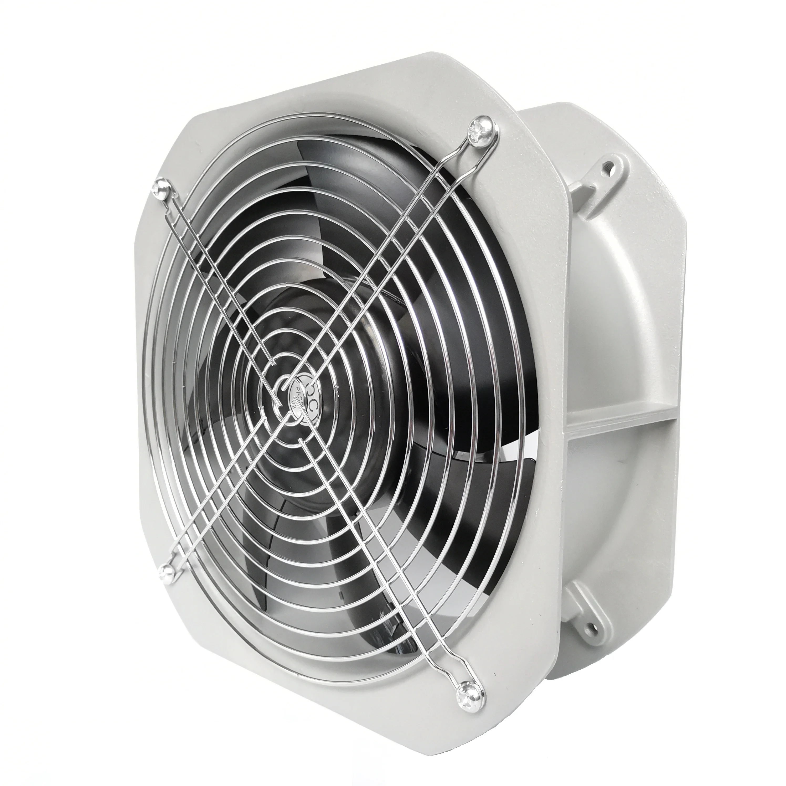 
Dc 24v 48v 200mm 8 22580 Industrial Axial Fan FREE Standing ventilation metal square frame 0-10v/pwm speed control axial fan 