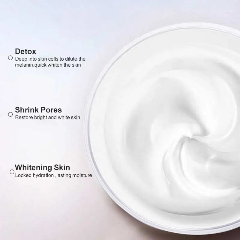 Custom logo glow whitening beauty cream with gentle formula anti oxidant face cream skincare products