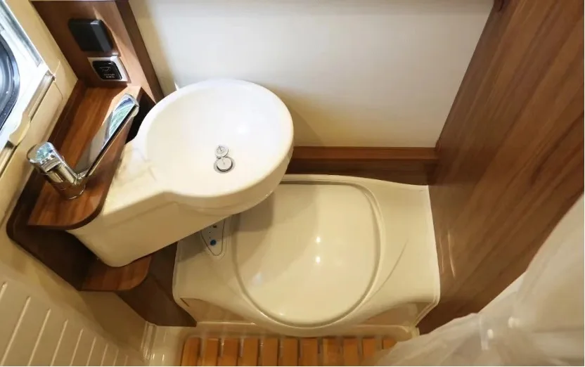 TURN  folding mini sink RV motorhomes caravan  plastic kitchen  Built-in Foldable Bathroom folding Sink with  faucet  GR-Y002