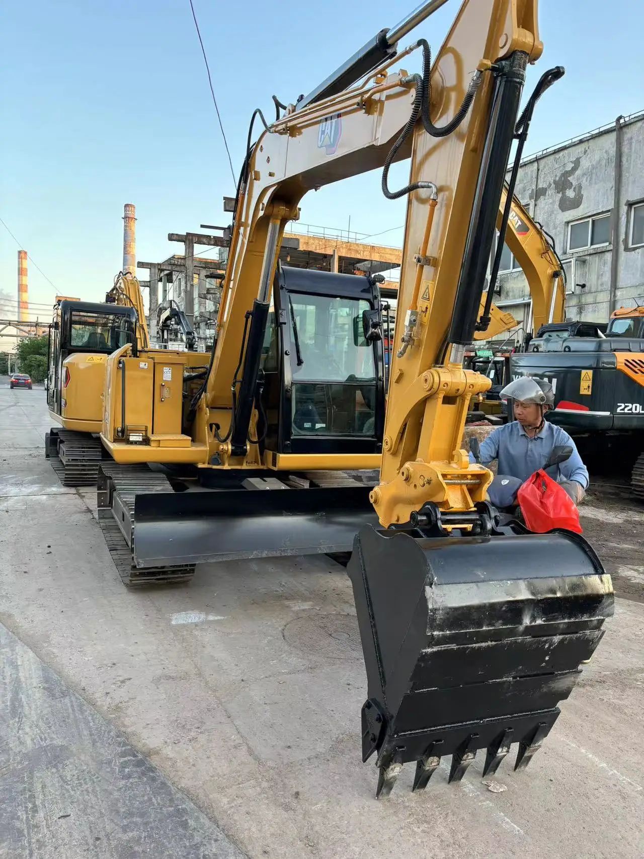 Used Caterpillar Mini Excavator Digger Crawler Tractor Caterpillar 307E 308D for Sale