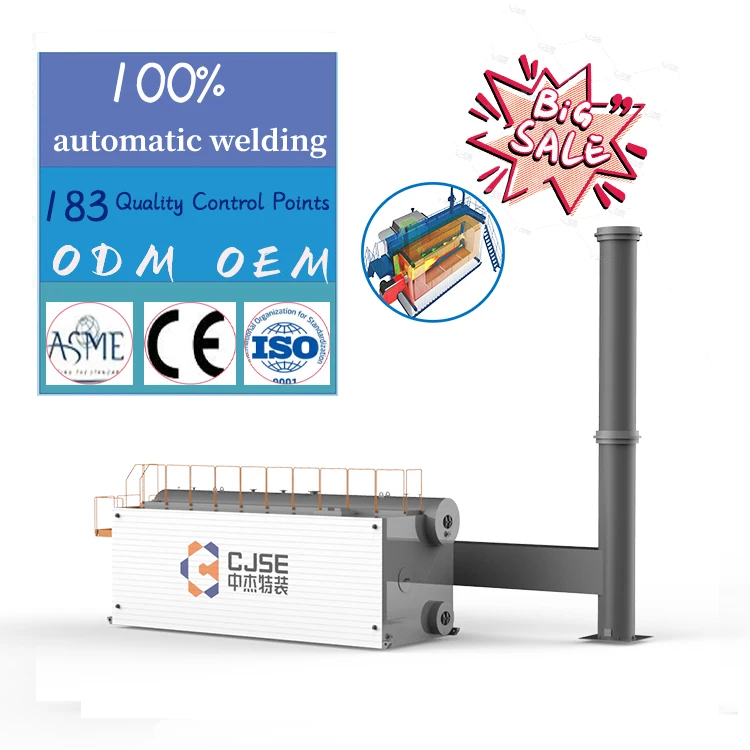 CJSE best excellent boiler manufacturer SZS industrial steam furnace horizontal steam boiler generator for industrial machine