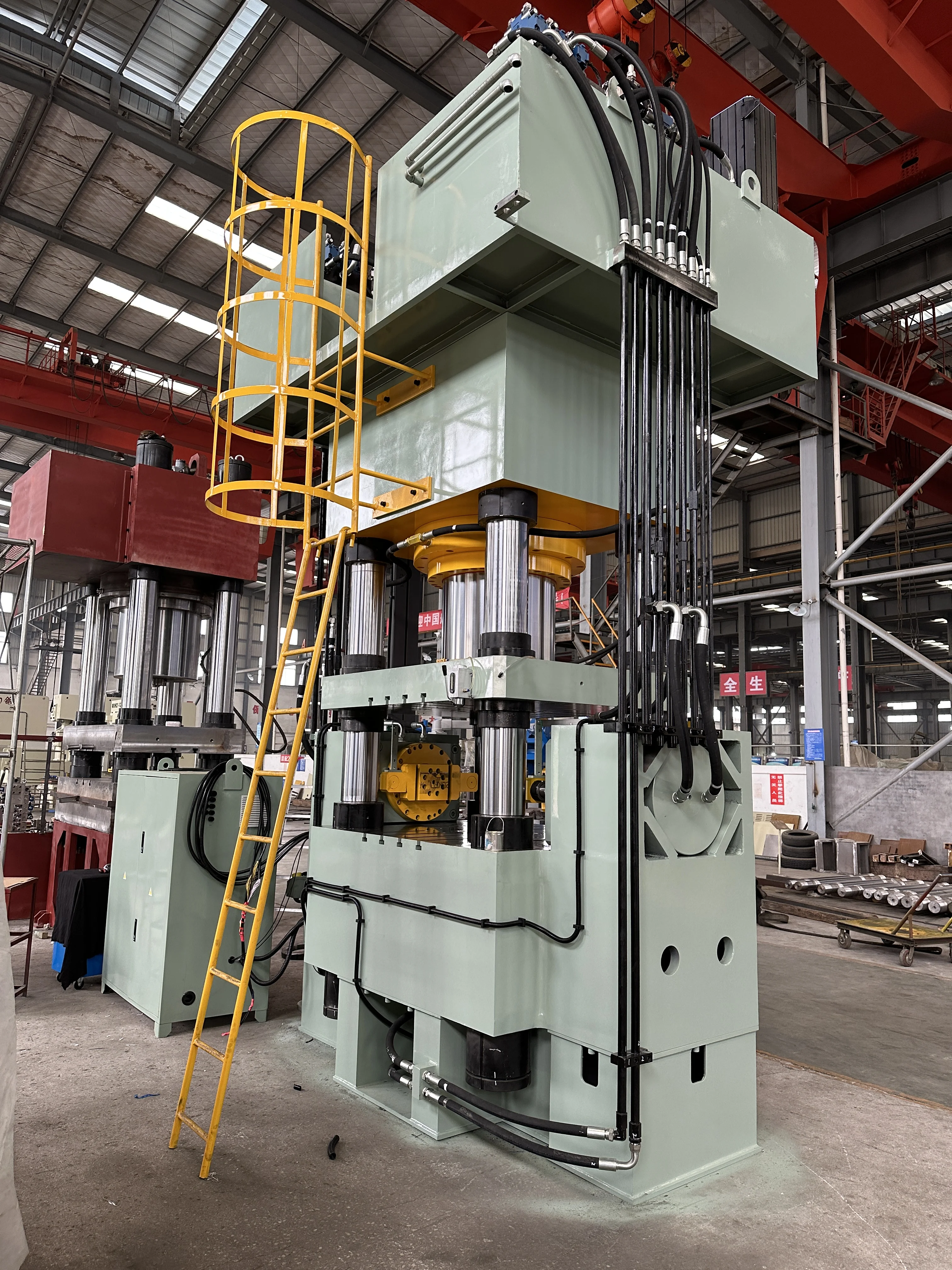 h frame hydraulic press 200t and two-beam hydraulic press 100t servo automatic 300 500 800 ton hydraulic press from NEI DUAN