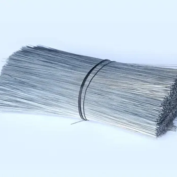 Anti-Rust Construction Building Material Cortado Alambre Electro Galvanized Straight Cut Wire