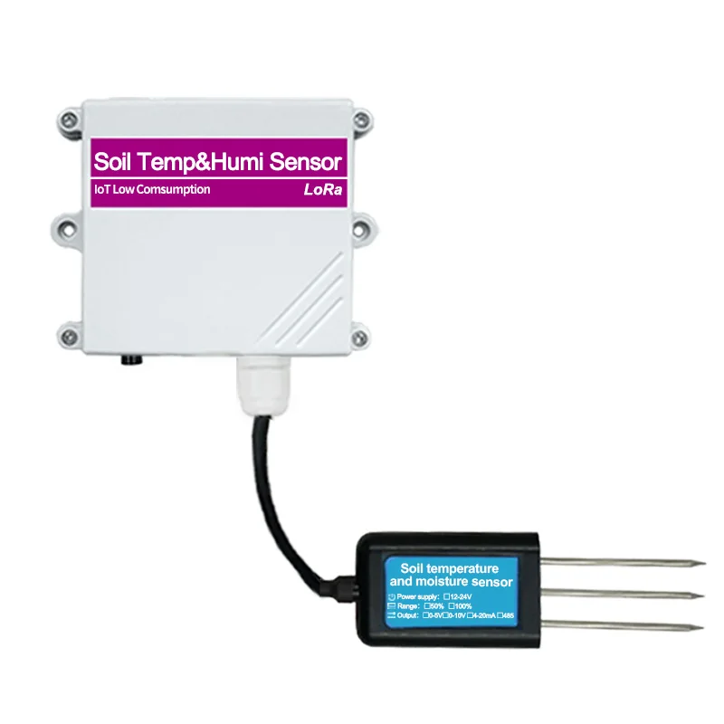 2023 HOT SALE temperature and moisture soil sensor wireless output 4G WIFI LORA NB for Agriculture smart farm Fields