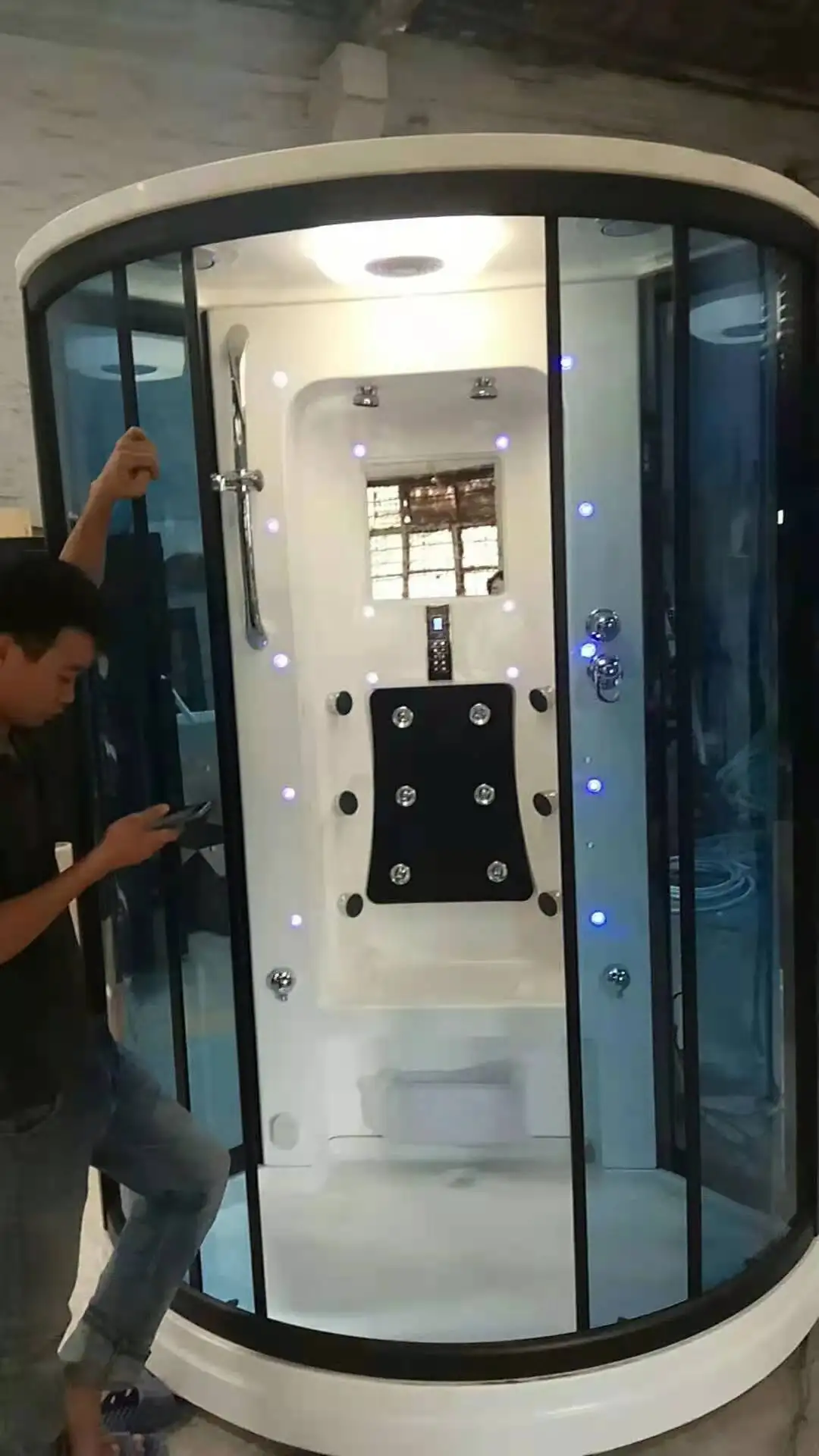 Hot Sale Contemporary Style Shower Cabin Rooms Steam