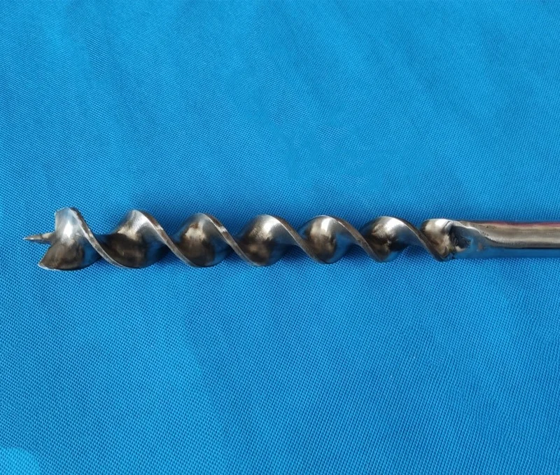 Stainless steel fence post hole digger screw soil sampler Soil sampling spiral auger