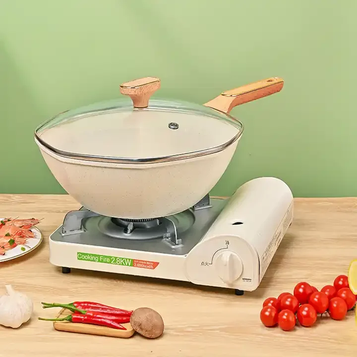 Best-selling Household Maifan Frying Medical Stone Non Stick Pan Cooking Pans Non-Stick