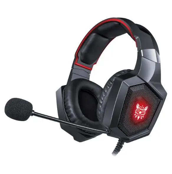 Fashion 3.5mm wired rgb stereo headphone gaming headset