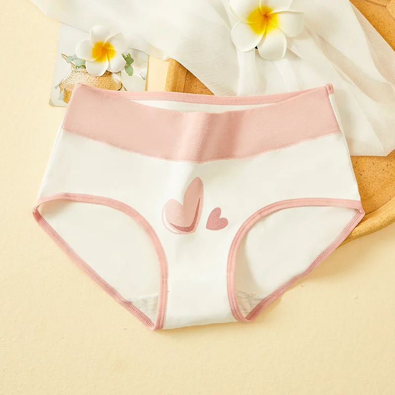 Y005-1 Wholesale Soft Pure Cotton Girls Briefs Multi Color Printed Children Underpants