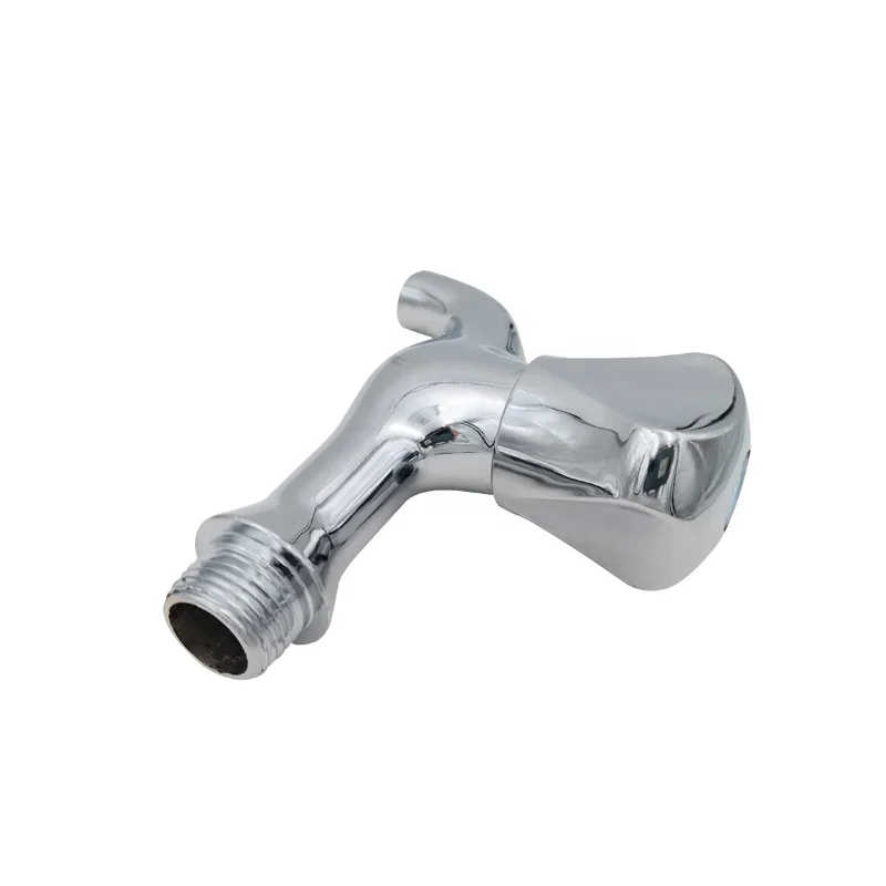 
zinc alloy wall mounted long neck polished chrome bibcock 1/2inch water tap 