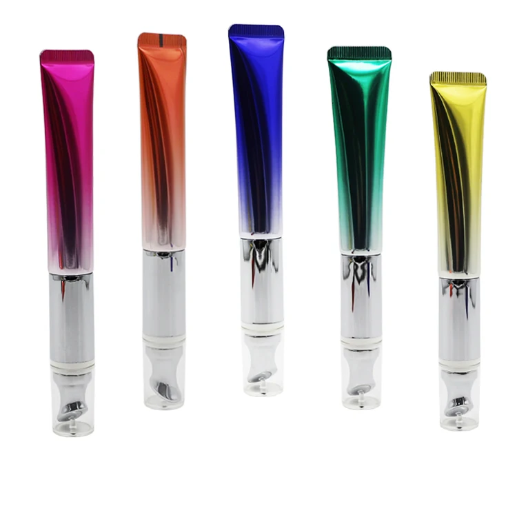 10ml 15ml 30ml hot sale  applicator tube 20ml Packaging Tube Eye Cream tubeWith Vibrating Applicator Head