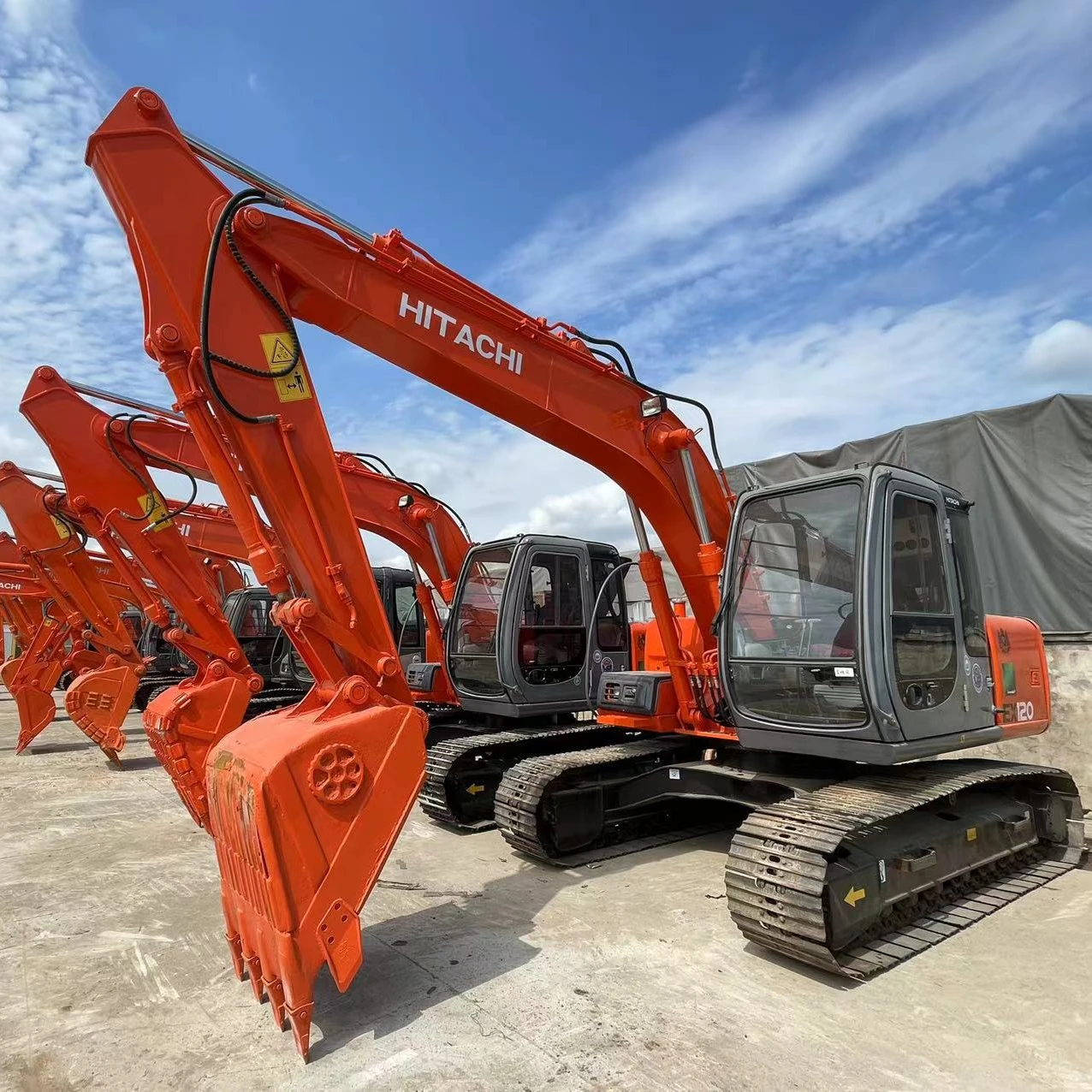 Hot sale japan  hitachi 120-5 used excavator/japan excavator