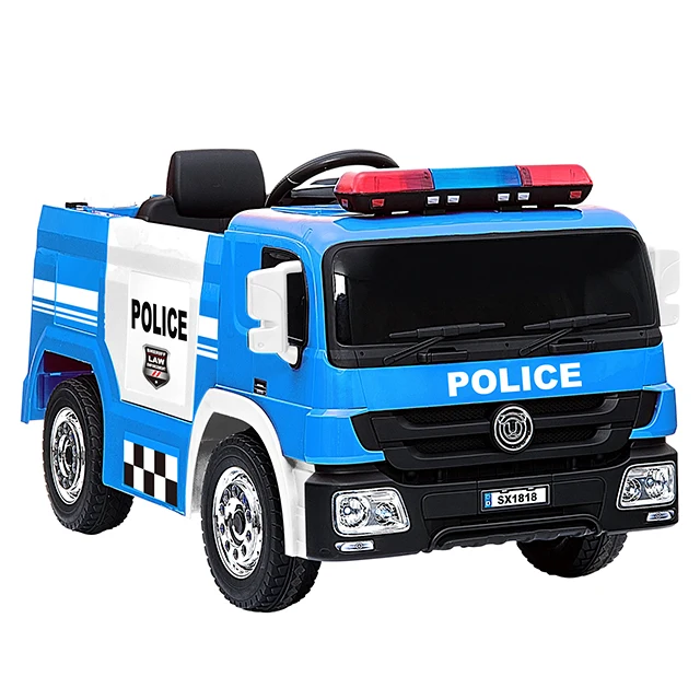 Good Selling Ride on Car for Kids 12v Battery Operated Police electric car baby toys electric cars supplier