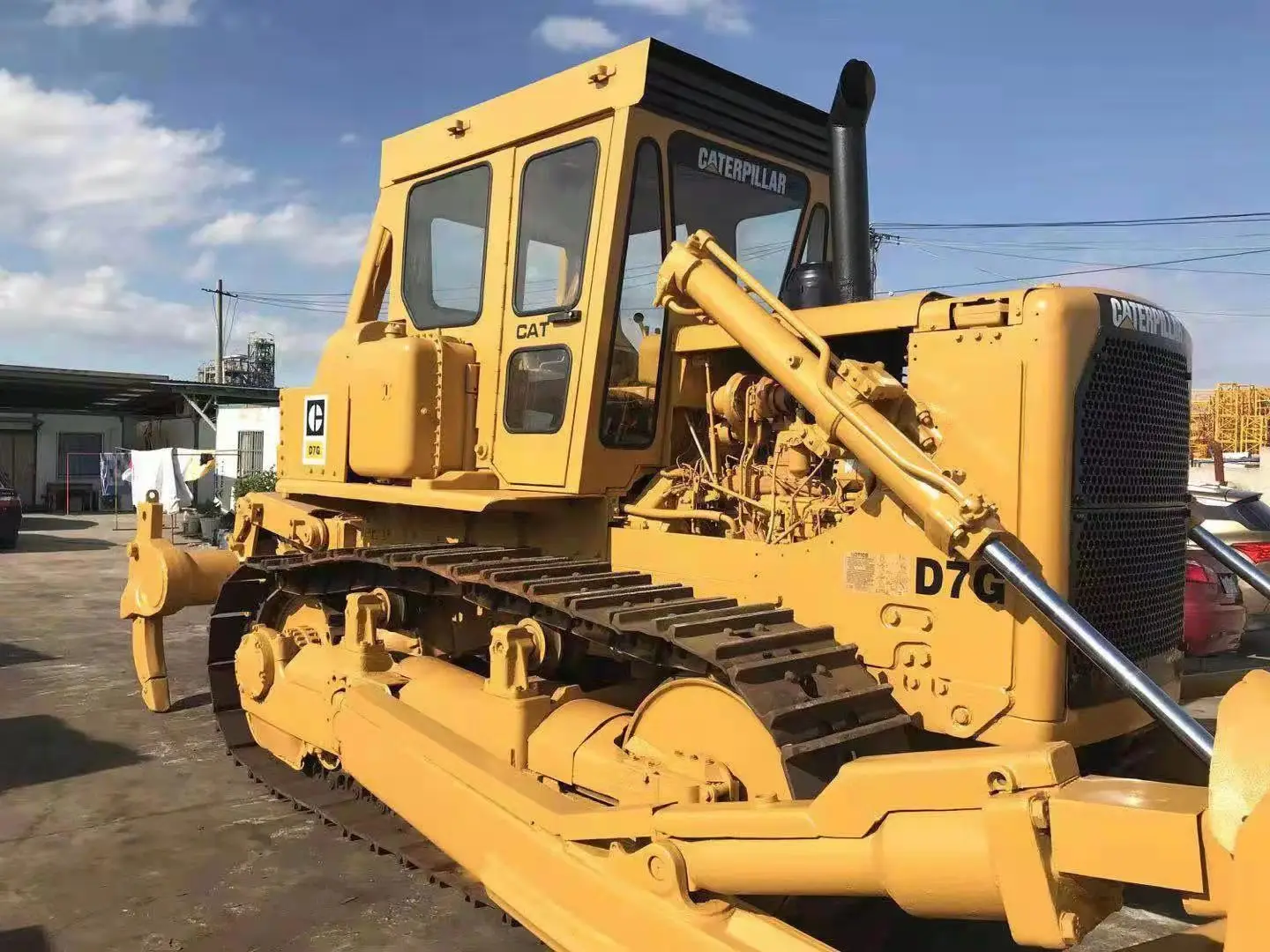 Б/у бульдозер Cat D7G, гусеничный трактор CAT D7R D7H D7G, б/у Гусеничные бульдозеры CAT D7, тракторный бульдозер