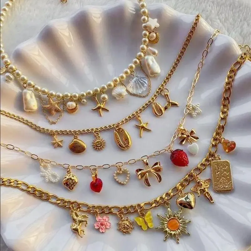 Popular Jewelry Accessories Charm Necklace for Designing Your Own Necklace DIY Jewelry Pendant