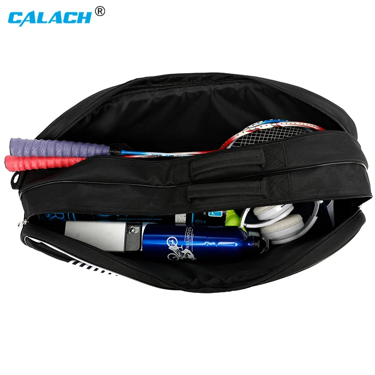 Oem sports equipment multifunctional customized hold 6 racquet badminton racket bag