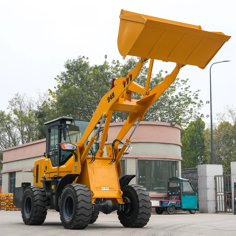 Factory price newest loaders 1 ton 2 ton 3 ton  wheel loader front end loader with high quality