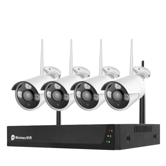
LSVT Smart Home 2MP wifi cctv camera system camera kit 8 channel home security camera system outdoor wireless cctv NVR kit  (62436999190)
