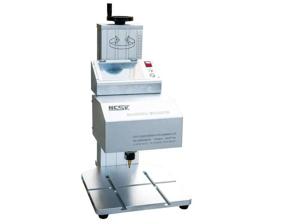 Desktop Pneumatic Dot Peen Marking Machine Dot Pin Marking Engraving Marker Machines For Metal Plate