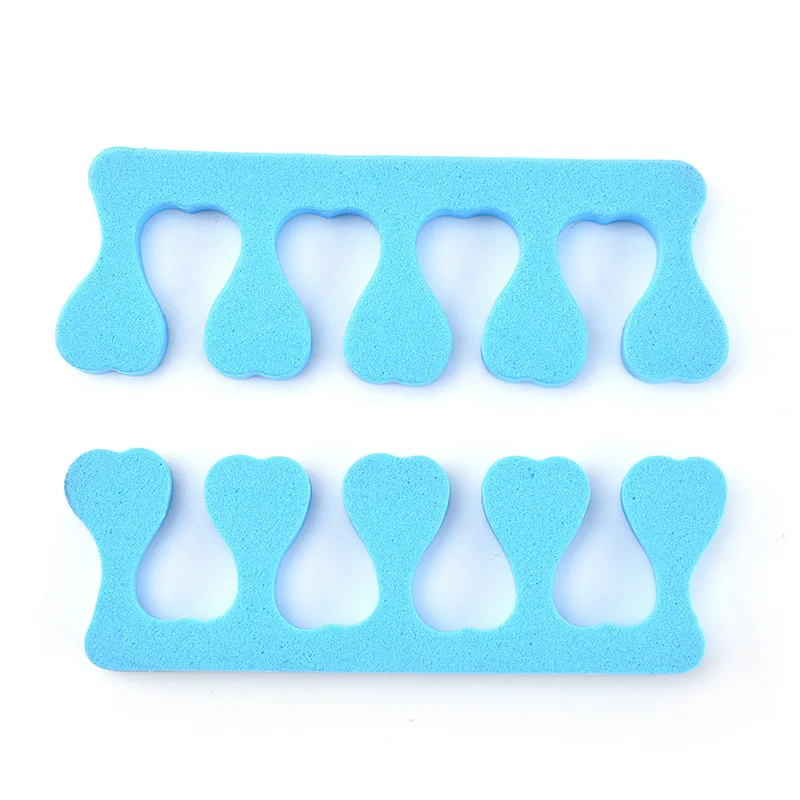 Sponge Finger Splitter Peach Heart Finger Separator Coated Gel Nail Polish Toe Separator Manicure Implement
