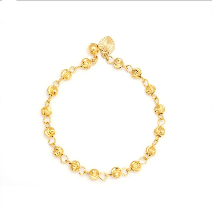 wholesale european cheap 18k yellow gold fashion bracelets