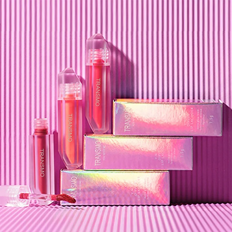 Customized lip gloss tube low moq 6.5ml crystal lip gloss tube private label 6.5ml unique lip gloss tubes with brush