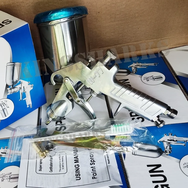 2.5mm 400ml W77 W77G W77S 77 gravity paint Coating painting spray gun