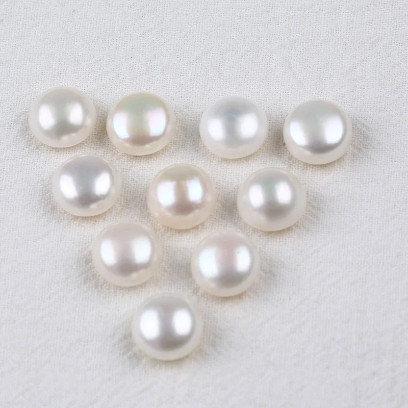 8-9mm/11.5-12mm Factory direct supplier natural white loose mabe pearl at good price
